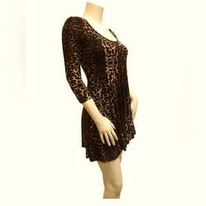 Animal Print Dress Size Medium